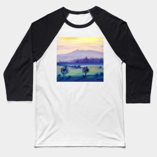 Inverurie and Bennachie from Osprey Heights Baseball T-Shirt